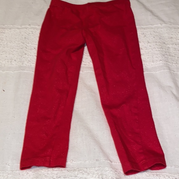 EUC Mix & Match tunic and pant set featuring soft glitter cotton-poly blend 3T🥰 - Picture 9 of 11